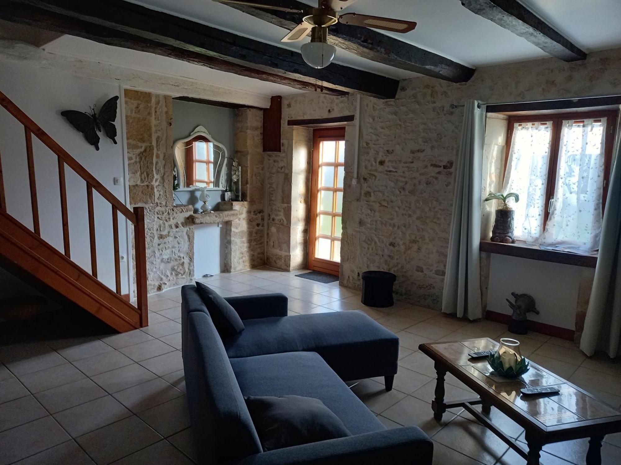 Le Papillon Villa Savigne Exteriör bild